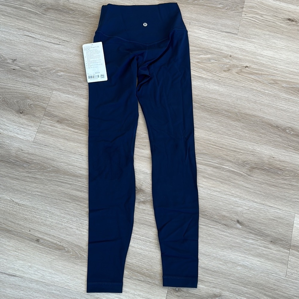 Lululemon lululemon Align™ High-Rise Pant 28" size true navy size 0 4 6 8 2 - Picture 6 of 8